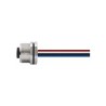 Connecteur femelle 7/8, 3 pol.,   IP67, 8A, non-blindé